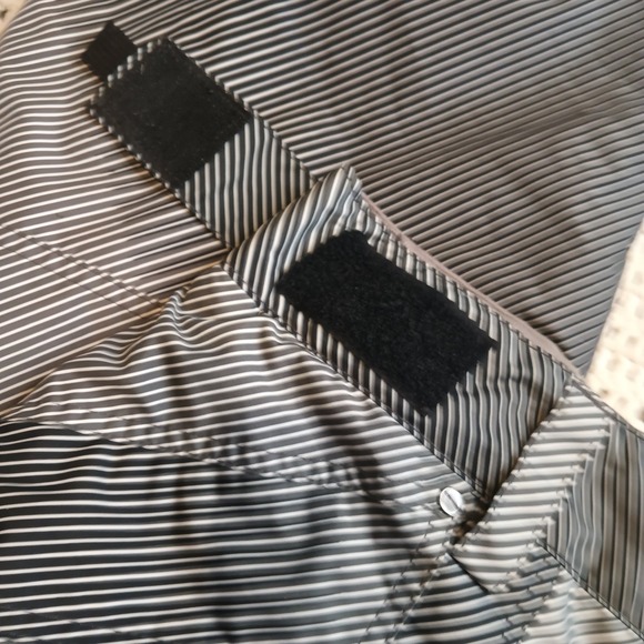 Vtg‎ Mens M Body Glove Snowboarding Ski Pants Snow Black White Stripes Retro Y2K - Picture 13 of 15